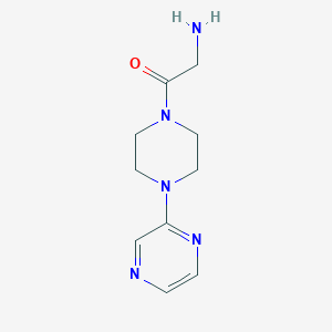 2-Amino-1-[4-(pyrazin-2-yl)piperazin-1-yl]ethan-1-one