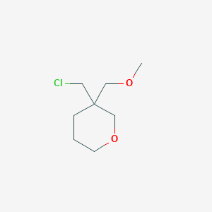 3-(Chloromethyl)-3-(methoxymethyl)oxane