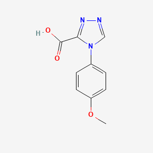 4-(4-Methoxyphenyl)-4H-1,2,4-triazole-3-carboxylic acid