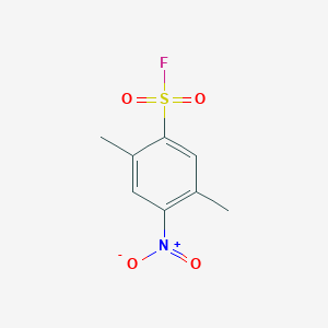 2,5-Dimethyl-4-nitrobenzene-1-sulfonyl fluoride