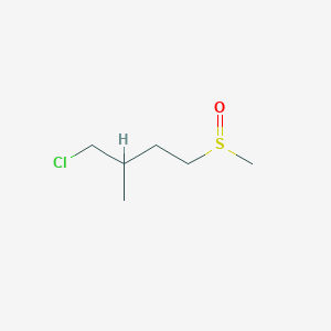 1-Chloro-4-methanesulfinyl-2-methylbutane