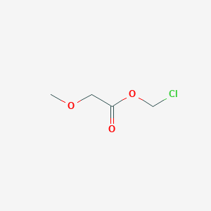 molecular formula C4H7ClO3 B13194426 Chloromethyl 2-methoxyacetate 