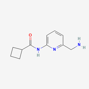 N-[6-(Aminomethyl)pyridin-2-YL]cyclobutanecarboxamide