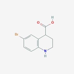 6-Bromo-1,2,3,4-tetrahydroquinoline-4-carboxylic acid