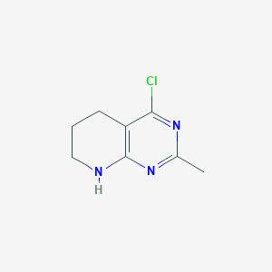 4-Chloro-2-methyl-5,6,7,8-tetrahydropyrido[2,3-D]pyrimidine