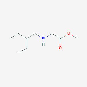 Methyl [(2-ethylbutyl)amino]acetate