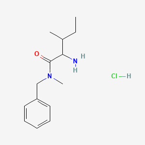 2-amino-N-benzyl-N,3-dimethylpentanamide hydrochloride