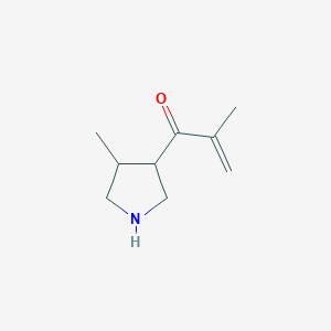 2-Methyl-1-(4-methylpyrrolidin-3-yl)prop-2-en-1-one