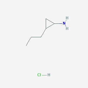 2-Propylcyclopropan-1-amine hydrochloride