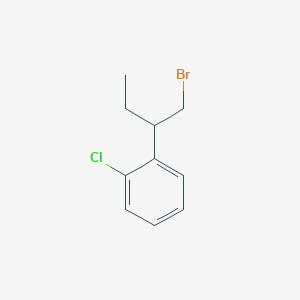 1-(1-Bromobutan-2-yl)-2-chlorobenzene