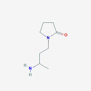 1-(3-Aminobutyl)pyrrolidin-2-one