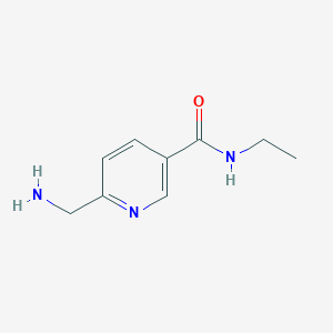 6-(Aminomethyl)-N-ethylpyridine-3-carboxamide