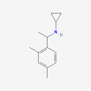 N-[1-(2,4-Dimethylphenyl)ethyl]cyclopropanamine