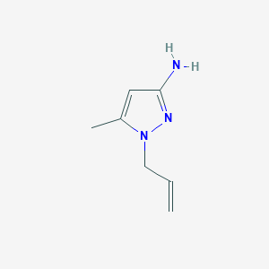 5-Methyl-1-(prop-2-en-1-yl)-1H-pyrazol-3-amine