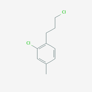 2-Chloro-1-(3-chloropropyl)-4-methylbenzene