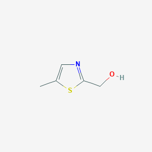 molecular formula C5H7NOS B1319486 5-甲基-2-噻唑甲醇 CAS No. 202932-04-5