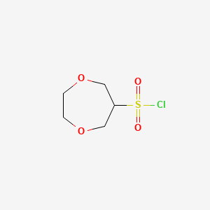 1,4-Dioxepane-6-sulfonyl chloride