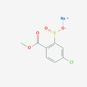 Sodium 5-chloro-2-(methoxycarbonyl)benzene-1-sulfinate