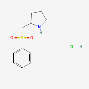 2-([(4-Methylphenyl)sulfonyl]methyl)pyrrolidine hydrochloride