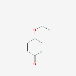 molecular formula C9H16O2 B1319493 4-Isopropoxycyclohexanone CAS No. 69697-46-7