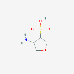 4-Aminooxolane-3-sulfonic acid