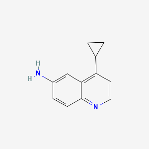 4-Cyclopropylquinolin-6-amine