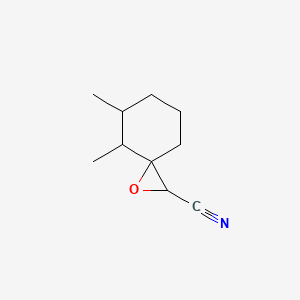 4,5-Dimethyl-1-oxaspiro[2.5]octane-2-carbonitrile