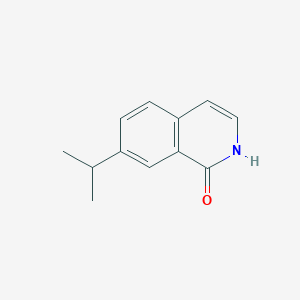 7-(Propan-2-yl)-1,2-dihydroisoquinolin-1-one