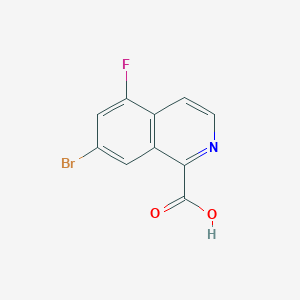 7-Bromo-5-fluoroisoquinoline-1-carboxylic acid