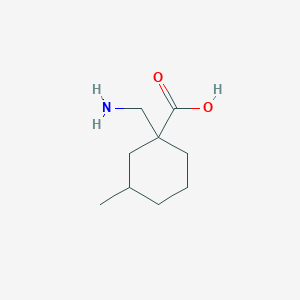 1-(Aminomethyl)-3-methylcyclohexane-1-carboxylic acid