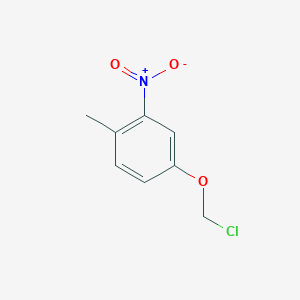 4-(Chloromethoxy)-1-methyl-2-nitrobenzene