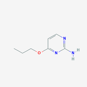 2-Pyrimidinamine, 4-propoxy-