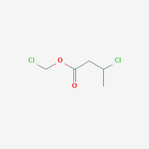 Chloromethyl 3-chlorobutanoate