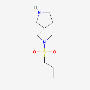 2-(Propane-1-sulfonyl)-2,6-diazaspiro[3.4]octane