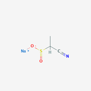 Sodium 1-cyanoethane-1-sulfinate