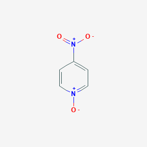 molecular formula C5H4N2O3 B131955 4-硝基吡啶 N-氧化物 CAS No. 1124-33-0