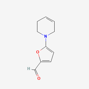 5-(1,2,3,6-Tetrahydropyridin-1-yl)furan-2-carbaldehyde