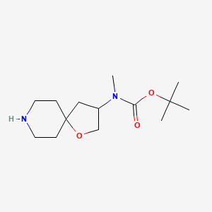 tert-Butyl N-methyl-N-{1-oxa-8-azaspiro[4.5]decan-3-yl}carbamate