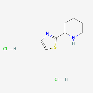 2-(1,3-Thiazol-2-yl)piperidine dihydrochloride