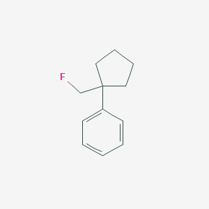 [1-(Fluoromethyl)cyclopentyl]benzene