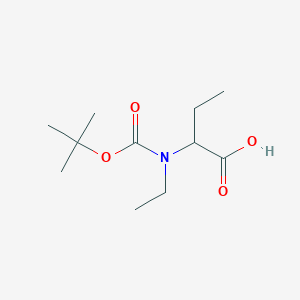 2-[(Boc)(ethyl)amino]butyric Acid