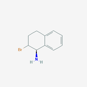 (1R)-2-Bromo-1,2,3,4-tetrahydronaphthalen-1-amine