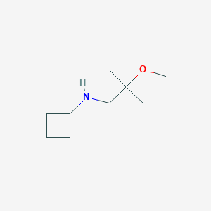 N-(2-Methoxy-2-methylpropyl)cyclobutanamine