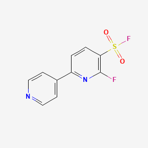 2-Fluoro-6-(pyridin-4-yl)pyridine-3-sulfonyl fluoride