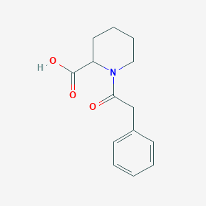 1-(2-Phenylacetyl)-2-piperidinecarboxylic acid