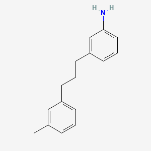 3-[3-(3-Methylphenyl)propyl]aniline