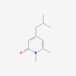 1,6-Dimethyl-4-(2-methylpropyl)-1,2-dihydropyridin-2-one