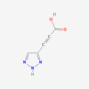 3-(1H-1,2,3-triazol-4-yl)prop-2-ynoic acid