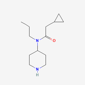 2-Cyclopropyl-N-(piperidin-4-YL)-N-propylacetamide