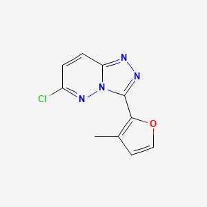 6-Chloro-3-(3-methylfuran-2-yl)-[1,2,4]triazolo[4,3-b]pyridazine